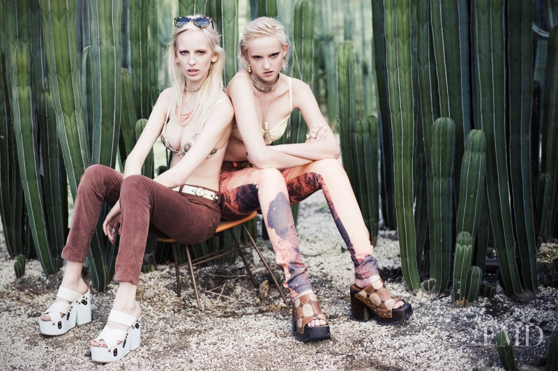 Lili Sumner featured in Young Wild And Free, December 2011