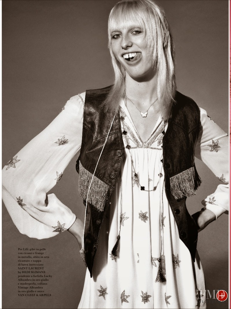 Lili Sumner featured in Mixed Nuts, November 2014