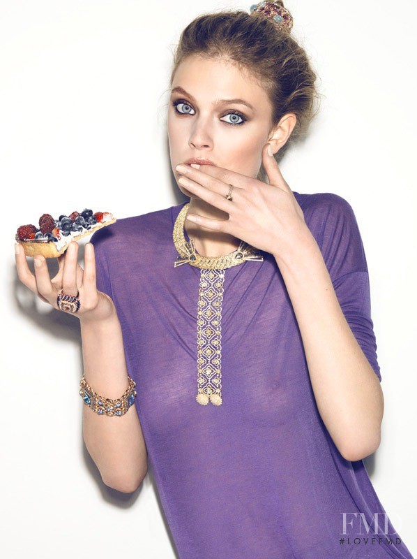 Constance Jablonski featured in Sweet Shine, August 2011