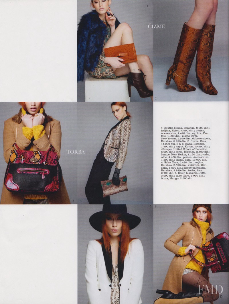 Marina Krtinic featured in Style For Less, January 2012