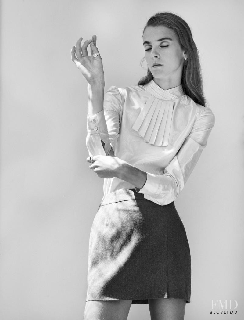 Phillipa Hemphrey featured in Bella Freud, September 2014