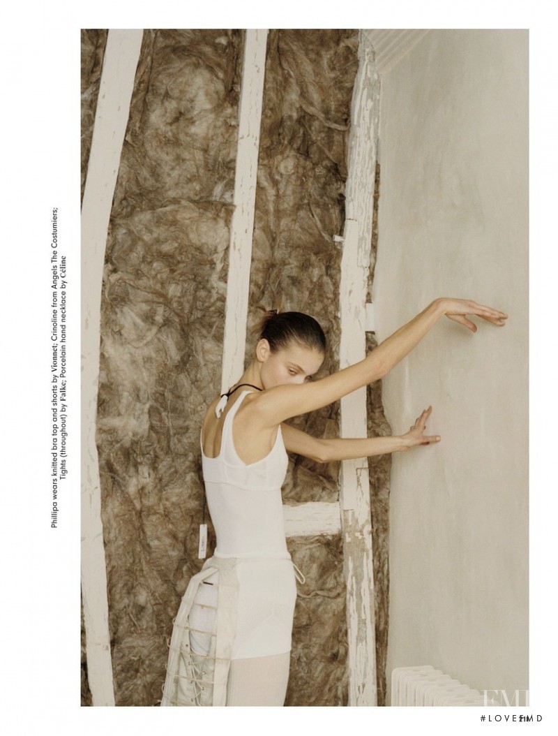 Phillipa Hemphrey featured in Lace Underpinning California Gesture, March 2015