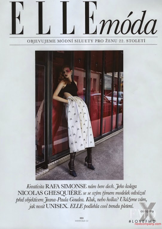 Dorota Kullova featured in Dior, February 2015