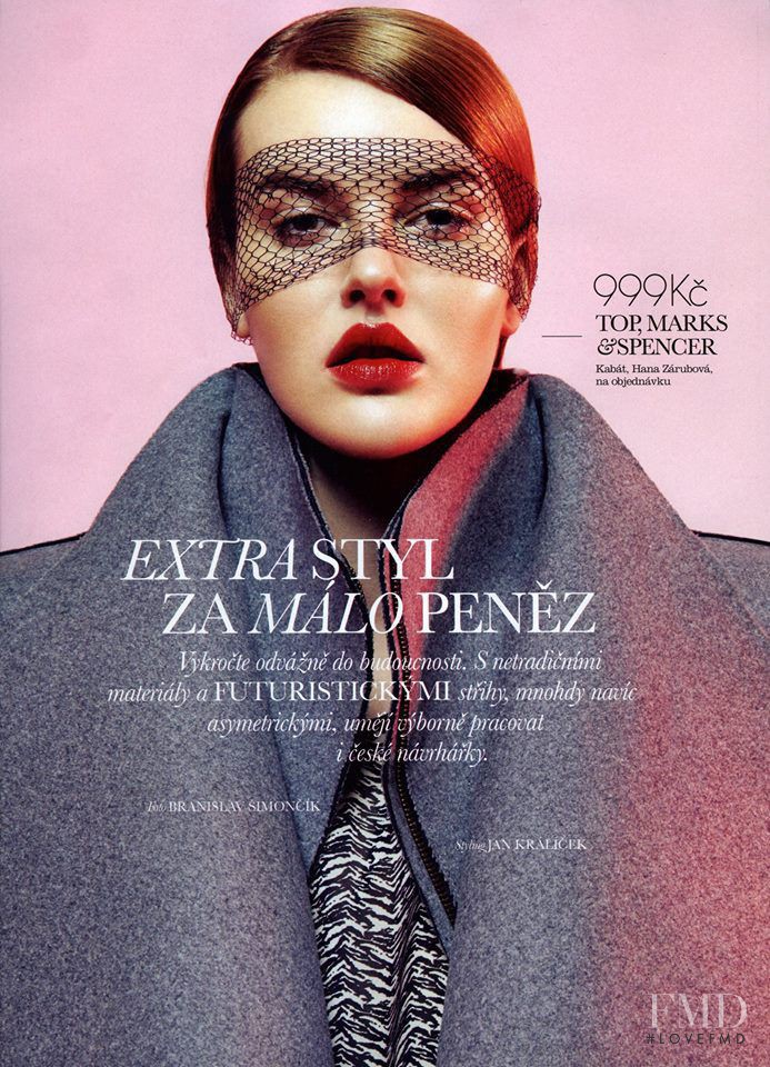 Dorota Kullova featured in Extra Styl Za Malo Penez, April 2014