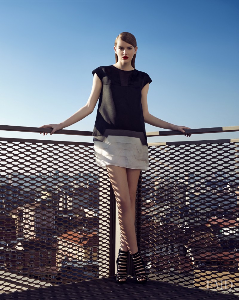 Dorota Kullova featured in Duben Moda, May 2014