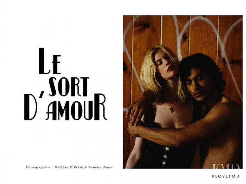 Sarah Abney featured in Le Sort D\'Amour, March 2015