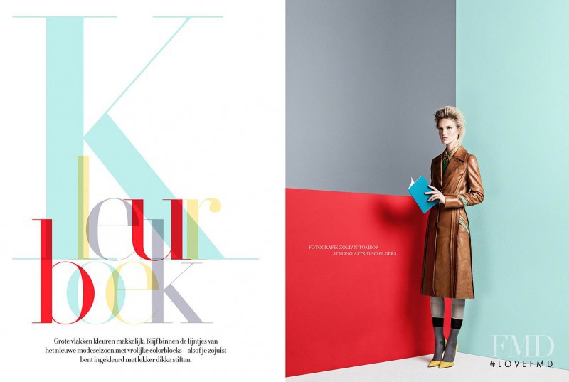 Nicola Haffmans featured in Kleur Boek, April 2015