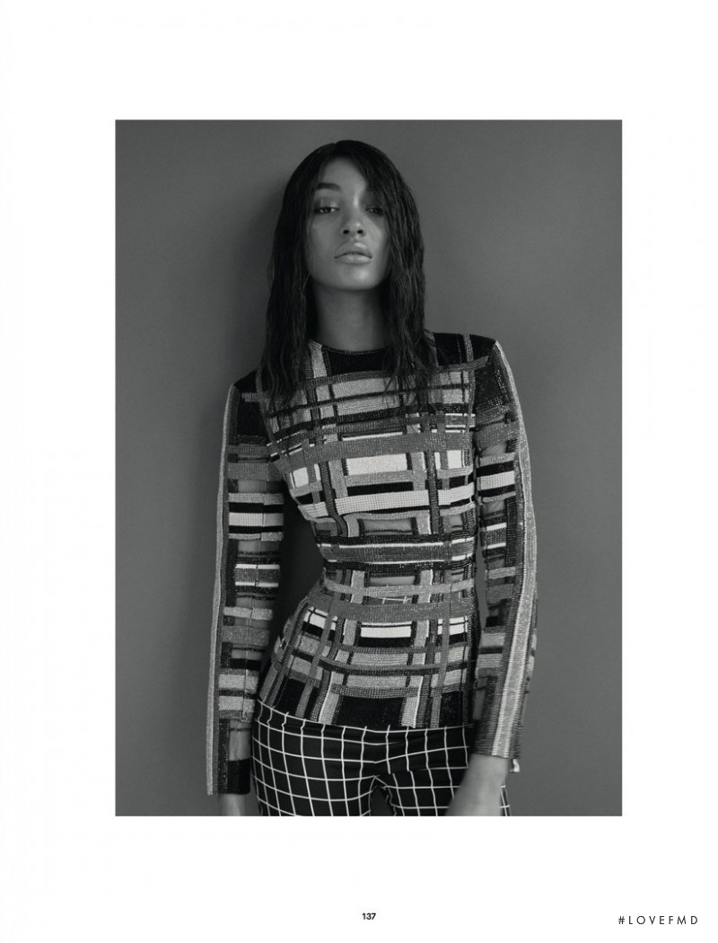 Jourdan Dunn featured in Do You Speak Balmain? , March 2015