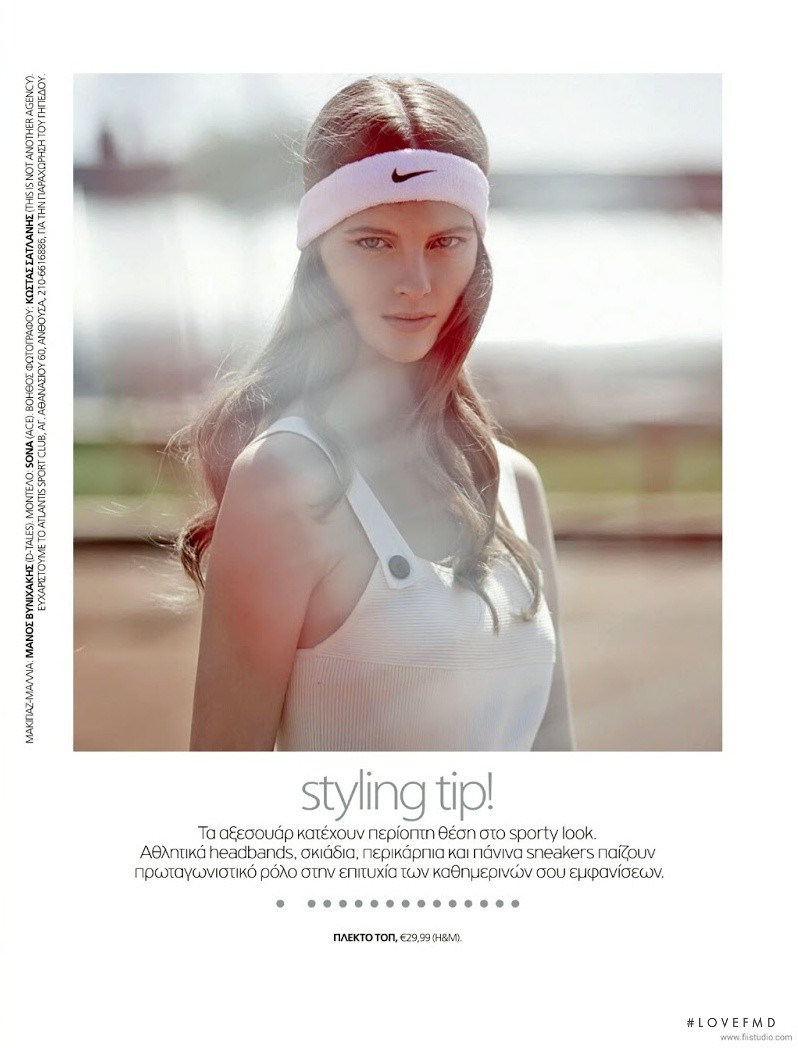 Sona Matufkova featured in Tennis Club, May 2015