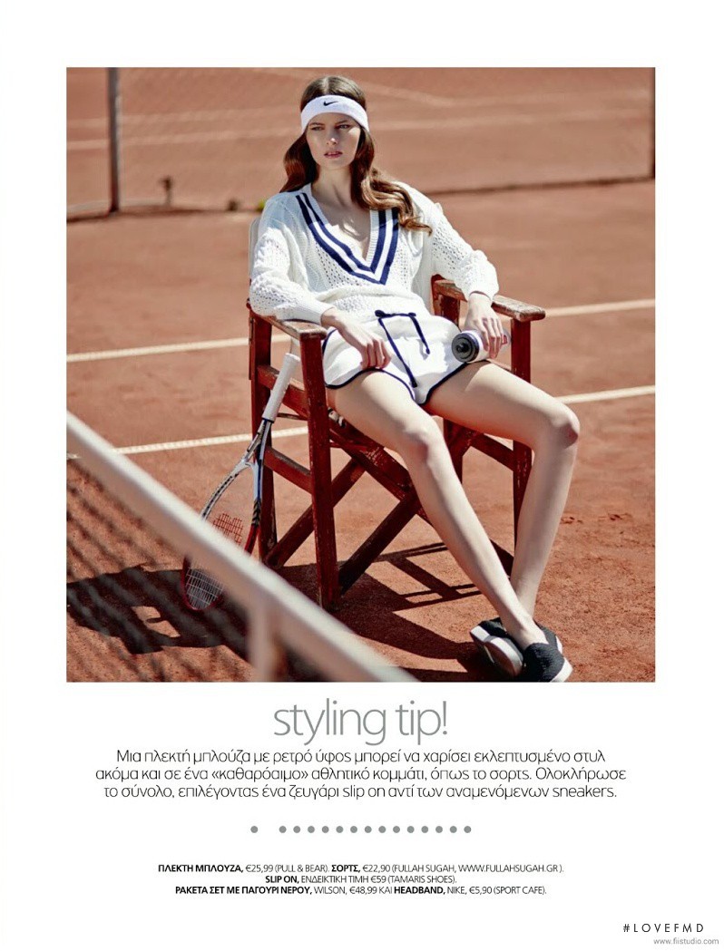 Sona Matufkova featured in Tennis Club, May 2015