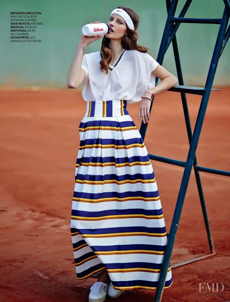 Sona Matufkova featured in Tennis Club, May 2015