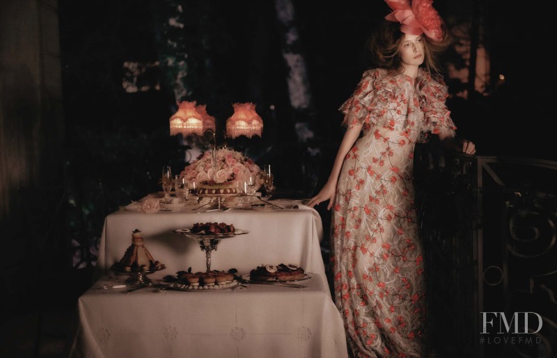 Olympia Campbell featured in Fleur De Nuit, May 2015