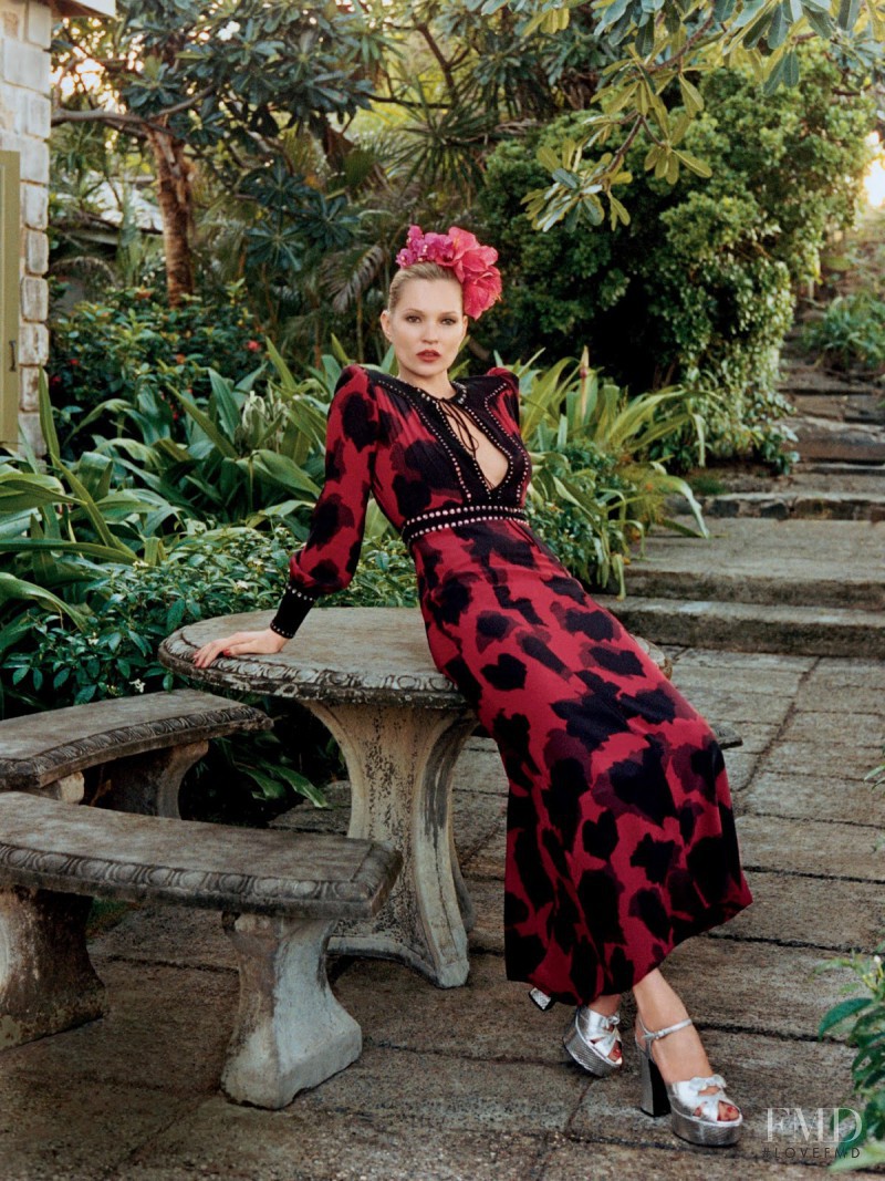 Kate Moss featured in Almost Paradise, May 2015