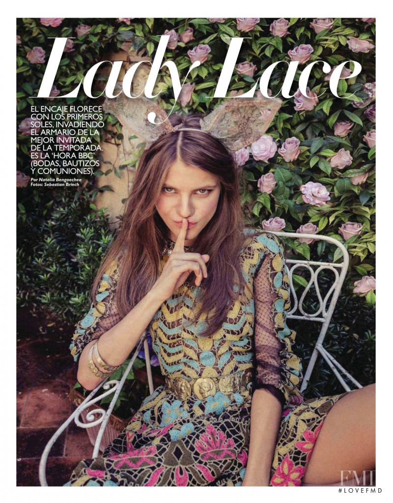 Klaudia Bulka featured in Lady Lace, June 2014