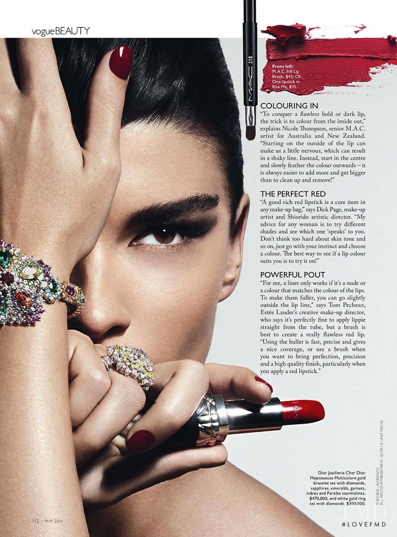 Crystal Renn featured in Finishing School, May 2014