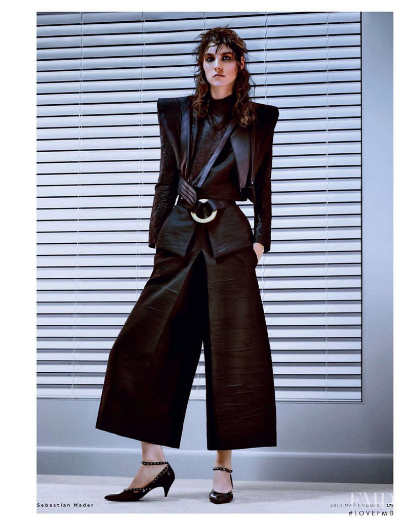 Manon Leloup featured in Black Tie, May 2014
