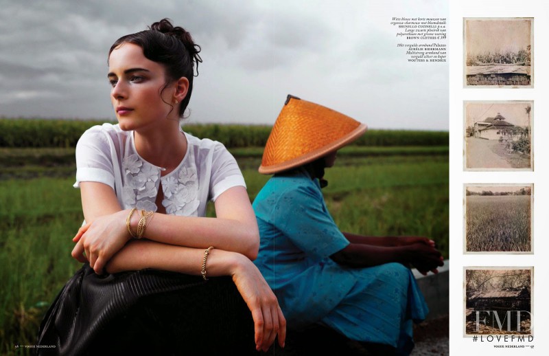 Anna de Rijk featured in The Moon And The Earth, May 2014