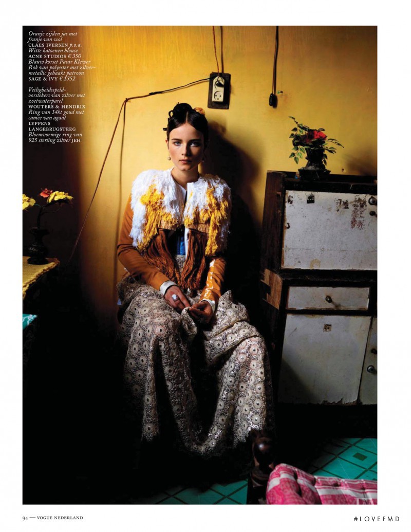 Anna de Rijk featured in The Moon And The Earth, May 2014