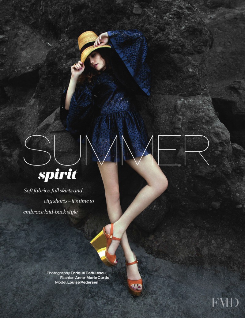 Louise Pedersen featured in Summer Spirit, May 2014