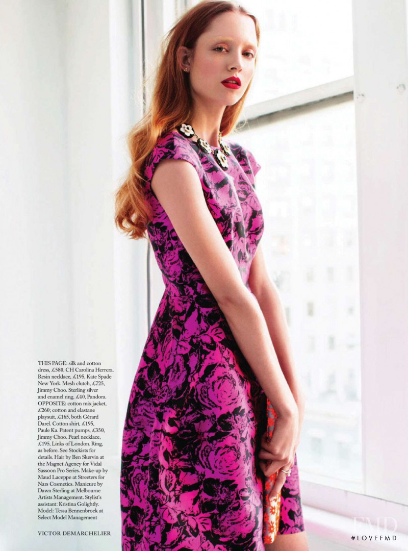 Tessa Bennenbroek featured in Precious Petals, May 2014