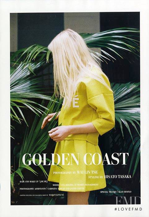 Eva Berzina featured in Goldne Coast, March 2014