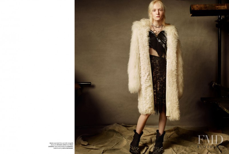 Maja Salamon featured in Together, March 2014