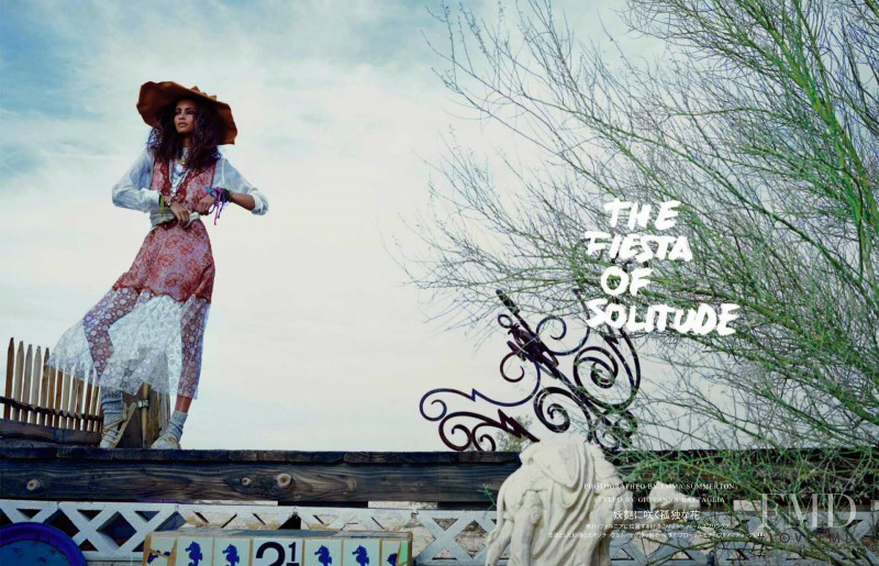 Malaika Firth featured in The Fiesta Of Solitude, July 2014