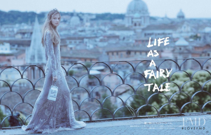 Kid Plotnikova featured in Life as a Fairy Tale, September 2014