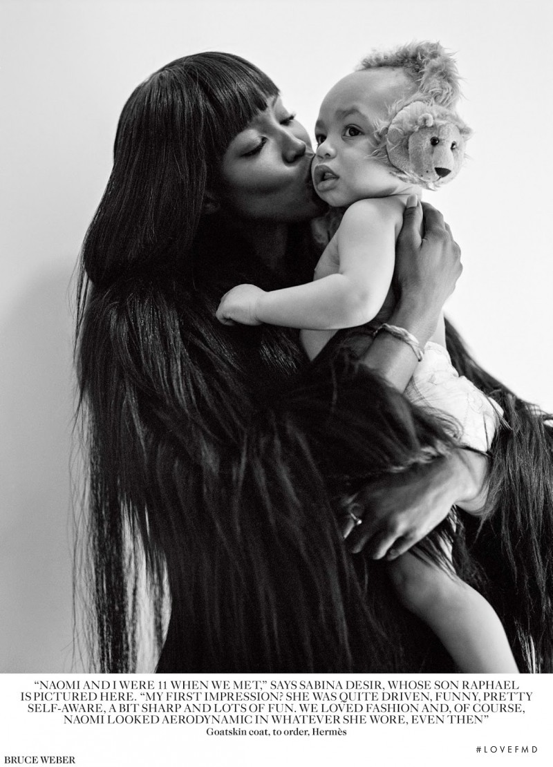 Naomi Campbell featured in The Home Coming, September 2014