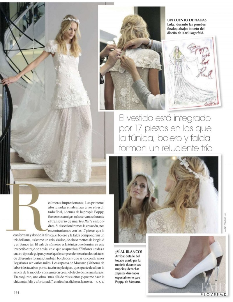 Poppy Delevingne featured in Un Sueno Eterno, July 2014