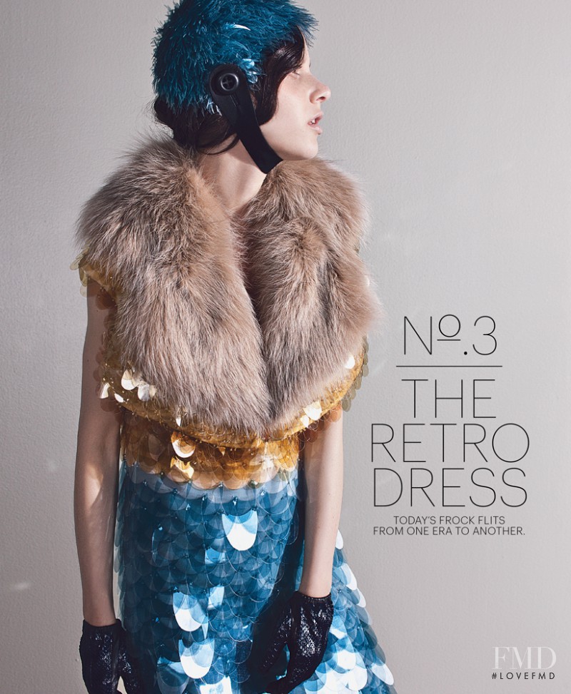 Tatiana Cotliar featured in The Retro Dress, September 2011