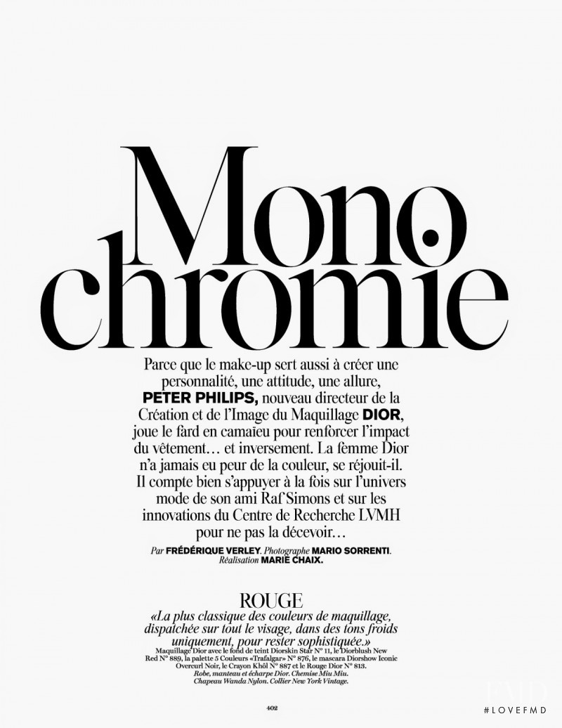 Monochromie, September 2014