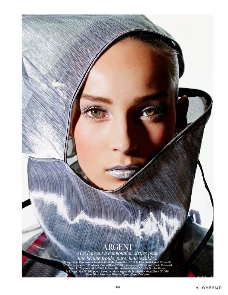 Julia Bergshoeff featured in Monochromie, September 2014