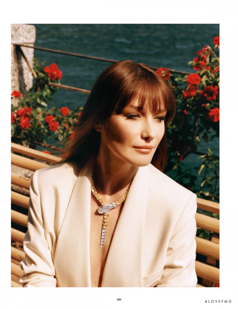 Carla Bruni featured in Dans Les Yeux De Carla, September 2014