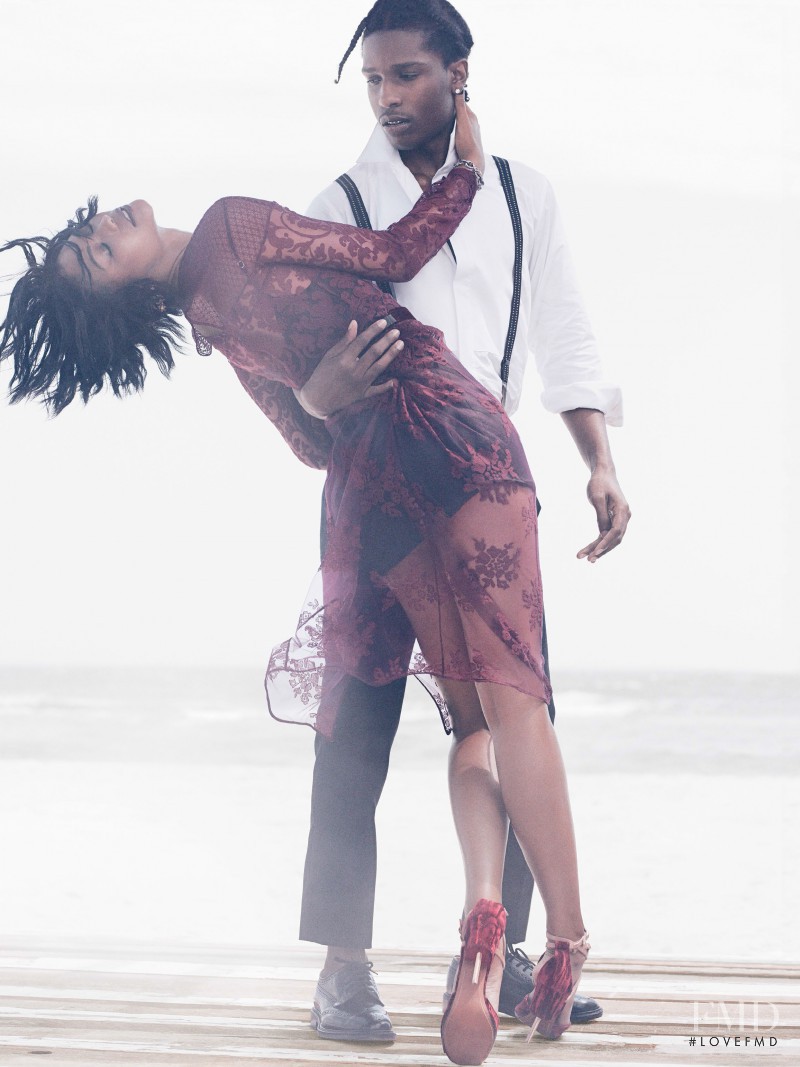 Chanel Iman featured in The Dance of Seduction, September 2014
