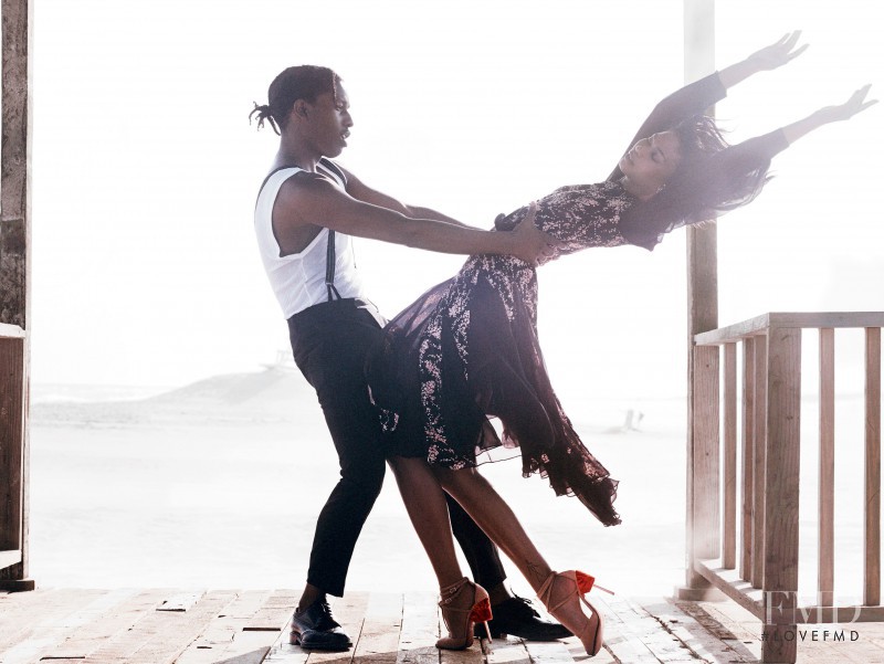 Chanel Iman featured in The Dance of Seduction, September 2014