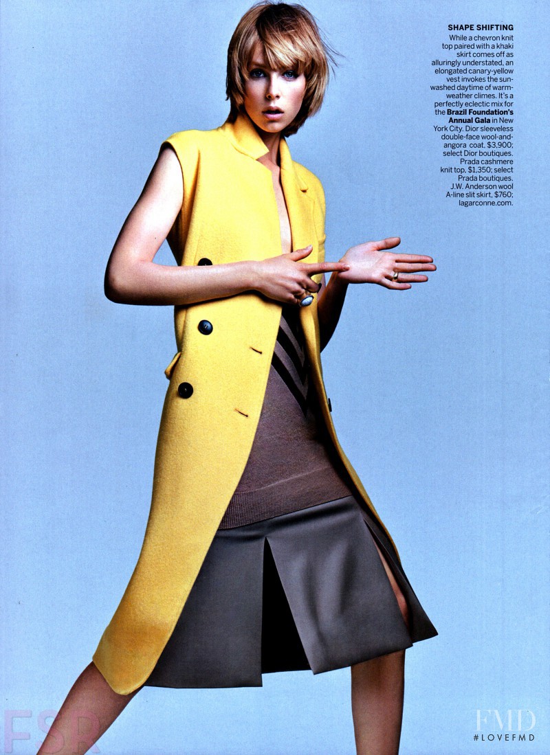 Edie Campbell featured in City Swagger, September 2014