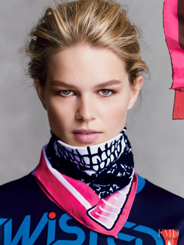 Anna Ewers featured in Fit to be Tied, September 2014