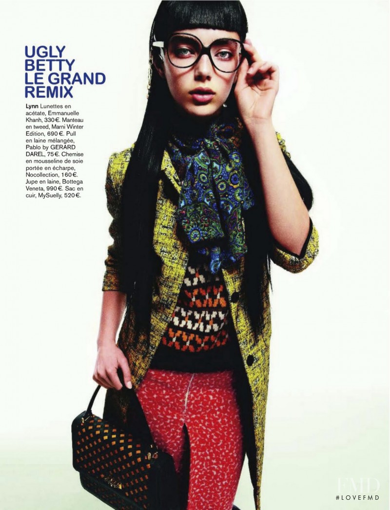 Lynn Amelie Rage featured in Héroines Chic, August 2011