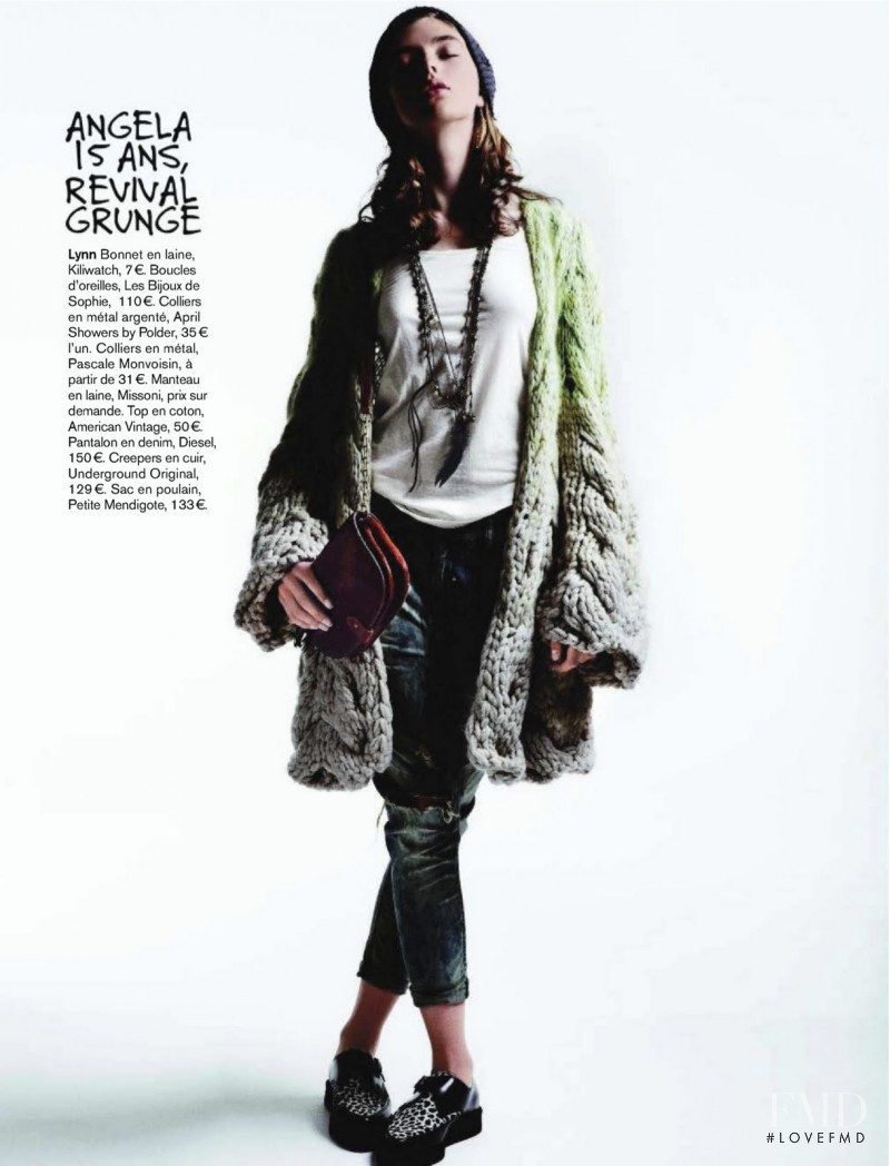 Lynn Amelie Rage featured in Héroines Chic, August 2011