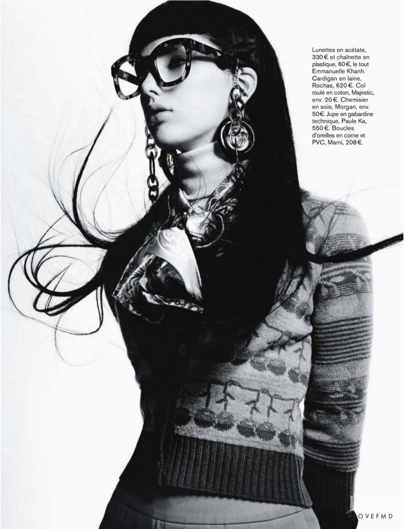 Lynn Amelie Rage featured in Héroines Chic, August 2011
