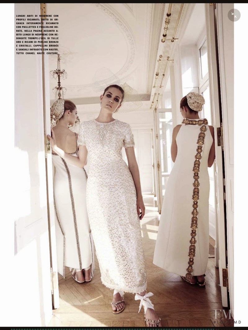 Nadja Bender featured in The Now Grand Couture, September 2014