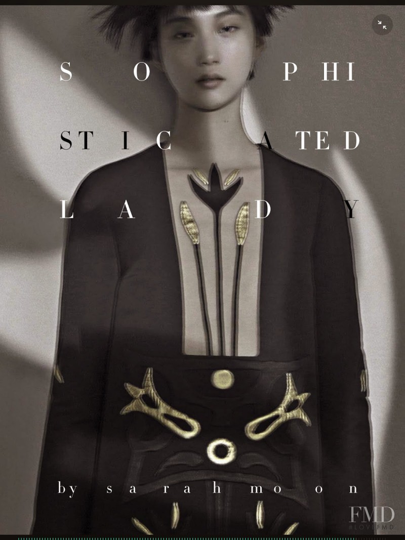 Yue Ning featured in Sophisticated Lady, September 2014
