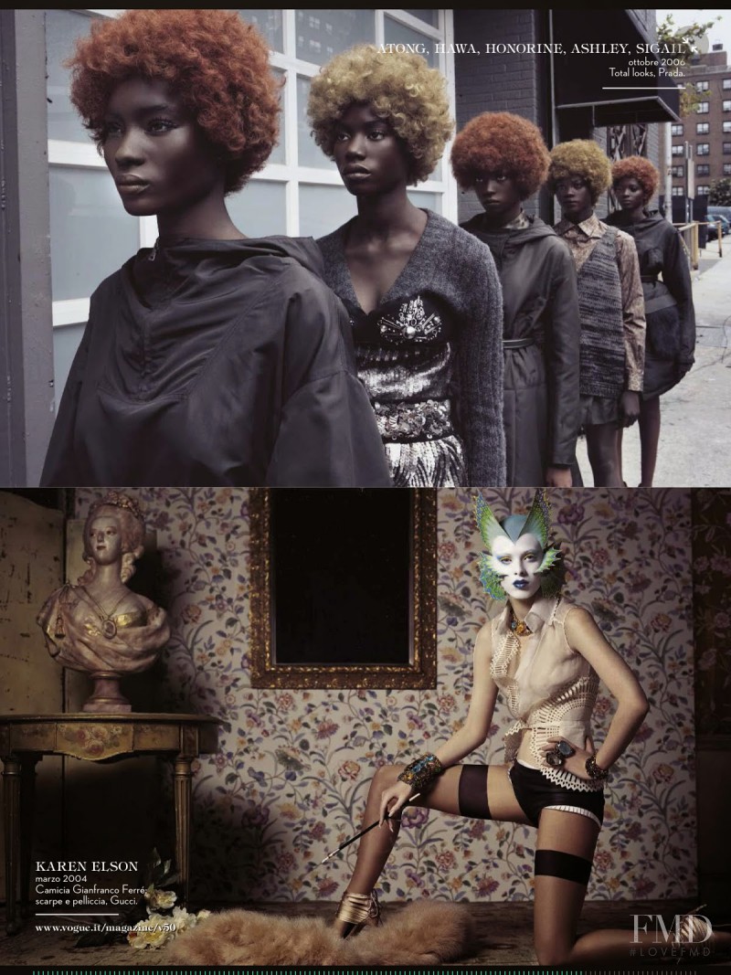 Atong Arjok featured in the Portfolios by ..., September 2014