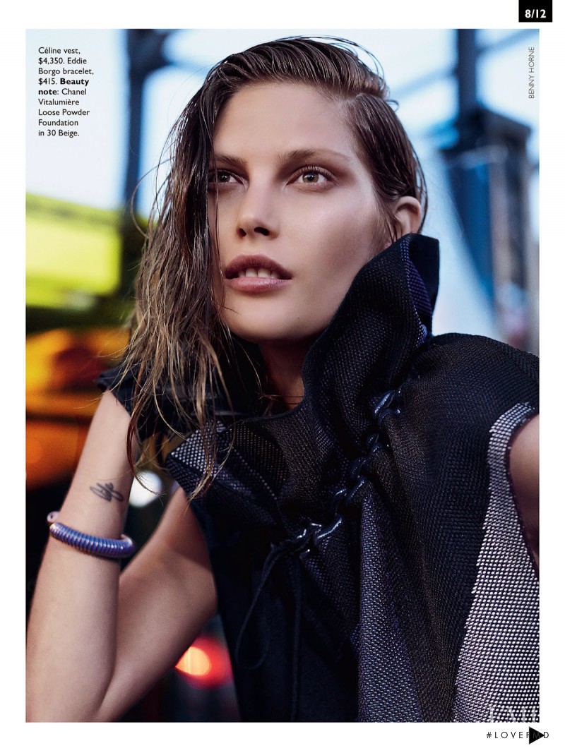 Catherine McNeil featured in Motorcycle Diaries, October 2014