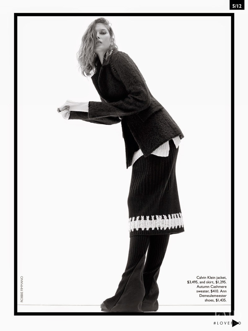 Catherine McNeil featured in Sweeping Gesture, October 2014