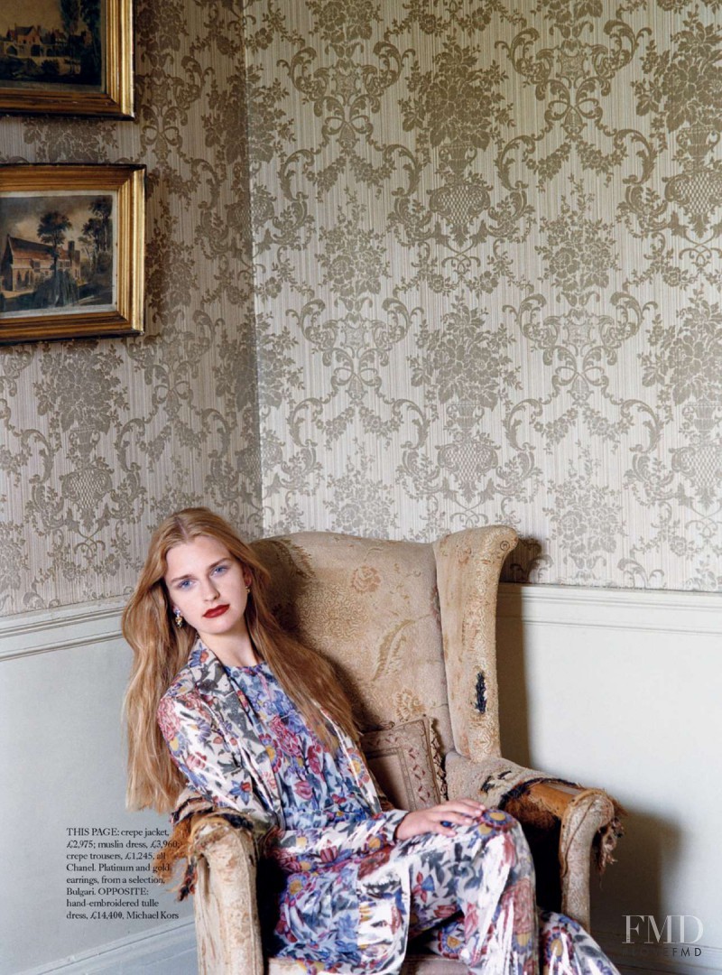 Ieva Palionyte featured in Rays Of Light, January 2015