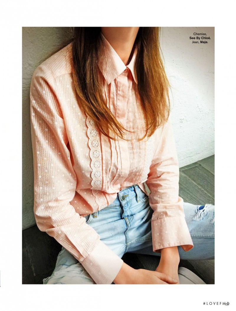 Heloise Giraud featured in Street Chic "Free Style", March 2015