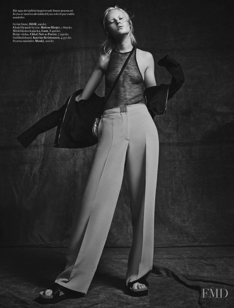 Linn Arvidsson featured in Rebel Rebel, May 2015