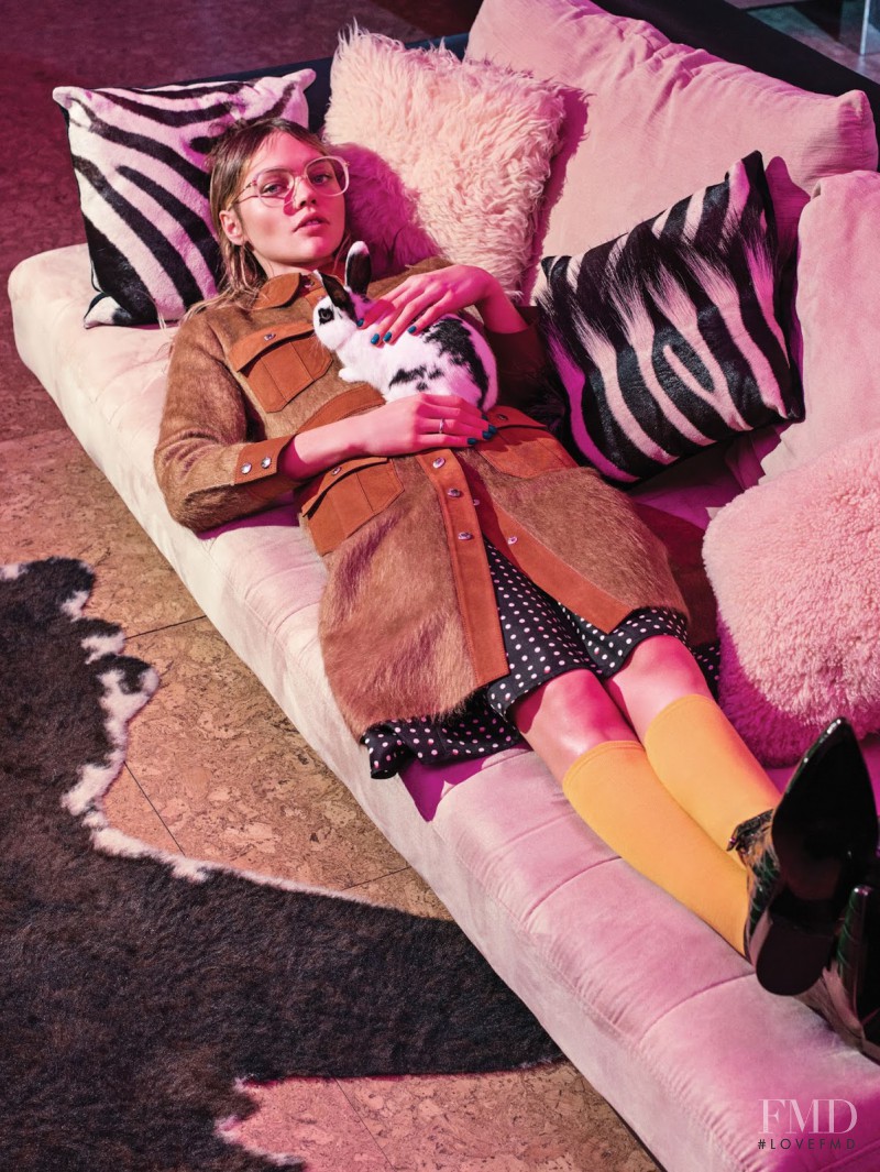 Sasha Pivovarova featured in Home Alone, May 2015